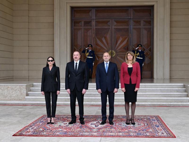 Official welcome ceremony was held for President of Bulgaria Rumen Radev 