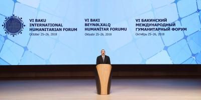 Bakıda VI Beynəlxalq Humanitar Forumu işə başlayıb