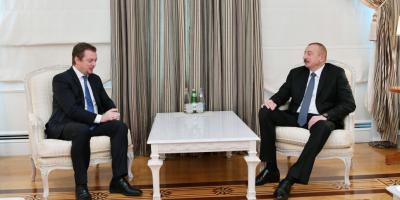 Prezident İlham Əliyev Beynəlxalq Paralimpiya Komitəsinin prezidentini qəbul edib 