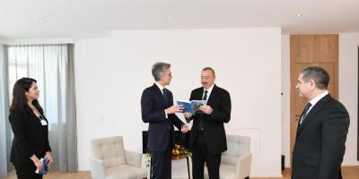 Prezident İlham Əliyevin “SAP SE” şirkətinin baş icraçı direktoru ilə görüşü olub