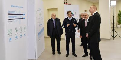 Prezident İlham Əliyev Sumqayıtda “SOCAR Polymer”in yüksək sıxlıqlı polietilen zavodunun açılışında iştirak edib