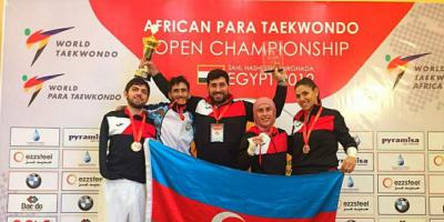 Parataekvondoçularımız beynəlxalq reytinq turnirində beş medal qazanıblar