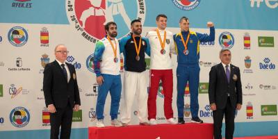 Karate üzrə Azərbaycan millisi Avropa çempionatını bir qızıl, bir gümüş və iki bürünc medalla başa vurub