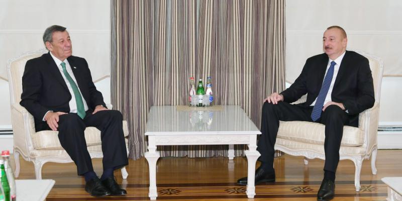Prezident İlham Əliyev Uruqvayın xarici işlər nazirini qəbul edib 