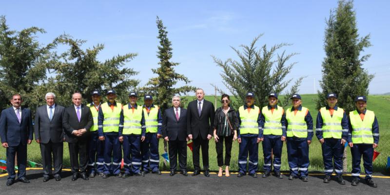 Qobustan-Poladlı avtomobil yolu istifadəyə verilib