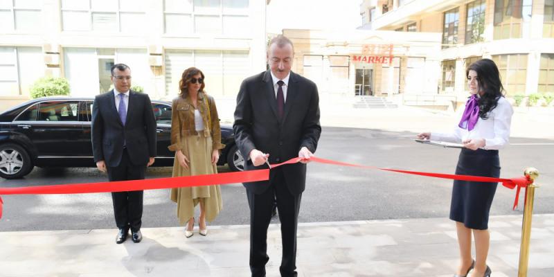 Prezident İlham Əliyev DOST Agentliyinin və ilk DOST mərkəzinin inzibati binasının açılışında iştirak edib