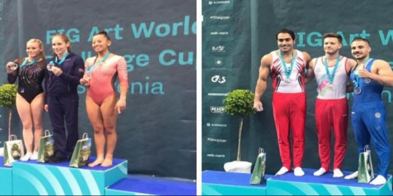 Azərbaycanın iki gimnastı Dünya Kubokunda qızıl medal qazanıb