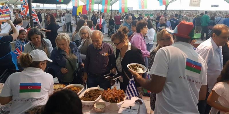 Azərbaycan yeməkləri Beynəlxalq Qida festivalında təqdim olunub