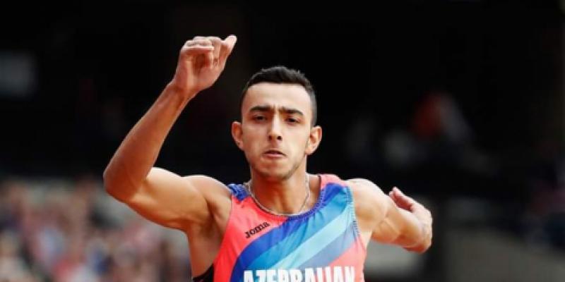 Universiada: Nazim Babayev üç təkanla tullanma yarışında qızıl medal qazanıb