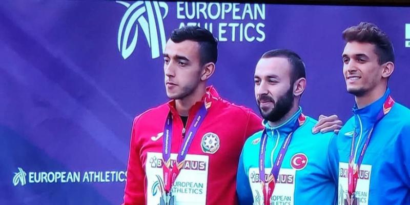 Nazim Babayev gənclər arasında Avropa çempionatında gümüş medal qazanıb