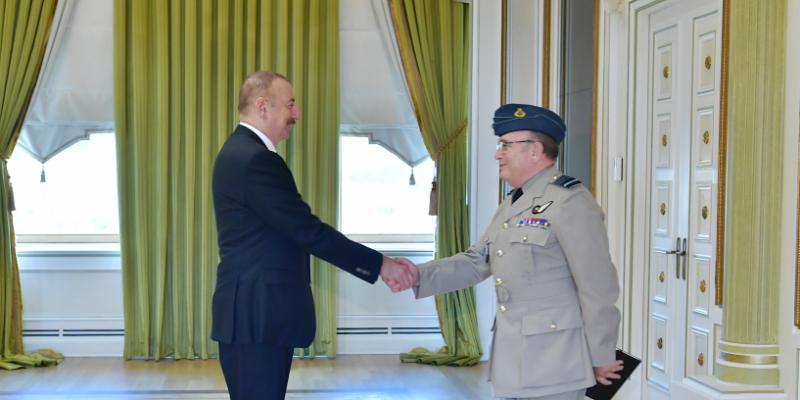 President Ilham Aliyev received delegation led by chairman of NATO Military Committee