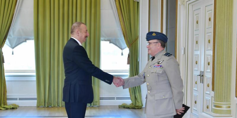 Президент Ильхам Алиев принял делегацию во главе с председателем Военного комитета  НАТО 