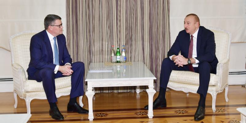 President Ilham Aliyev received CISCO delegation