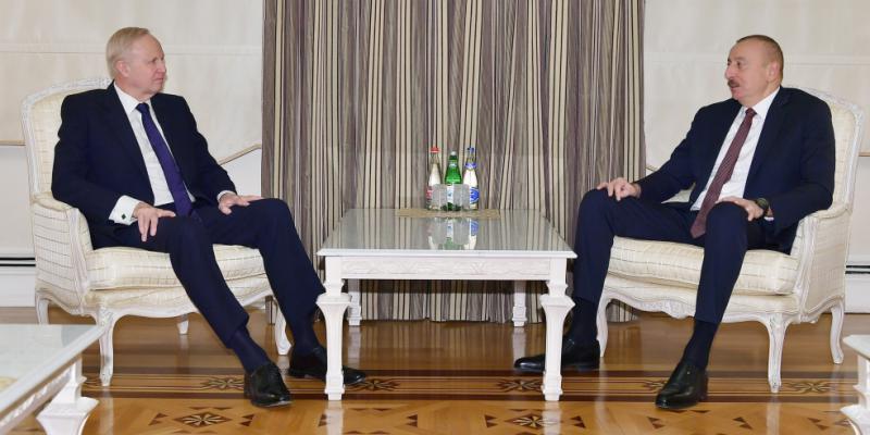 President Ilham Aliyev received BP Chief Executive Officer