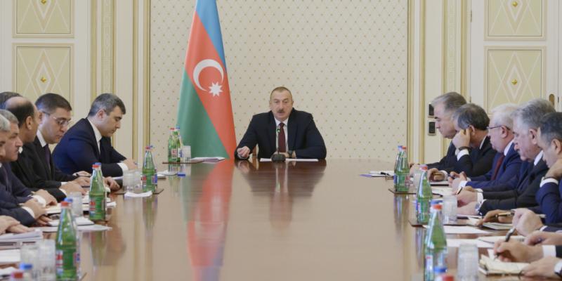 President Ilham Aliyev chaired meeting on results of cotton-growing season and measures to be taken in 2020 