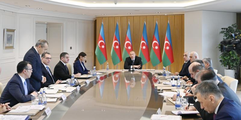 President Ilham Aliyev chaired meeting on results of 2019