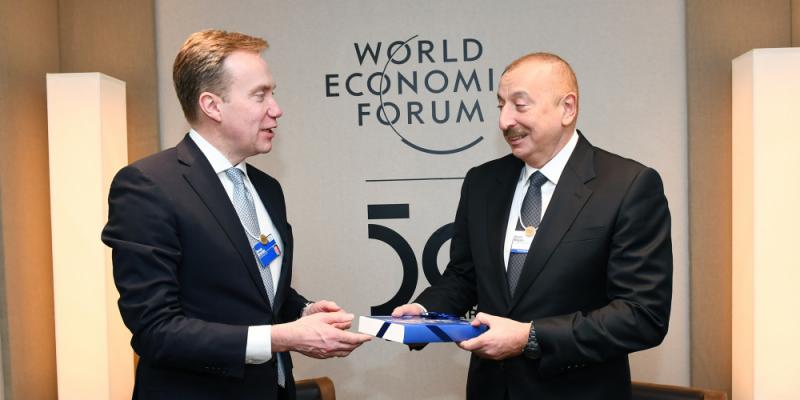 Подписан протокол о намерениях относительно создания в Азербайджане регионального центра Всемирного экономического форума