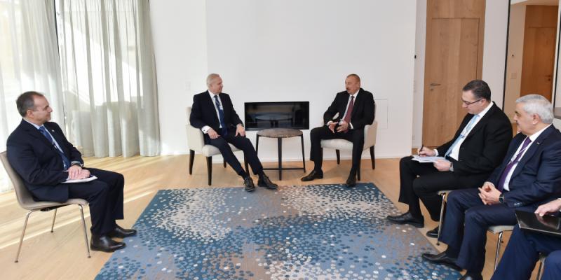 President Ilham Aliyev met with BP Chief Executive Officer in Davos