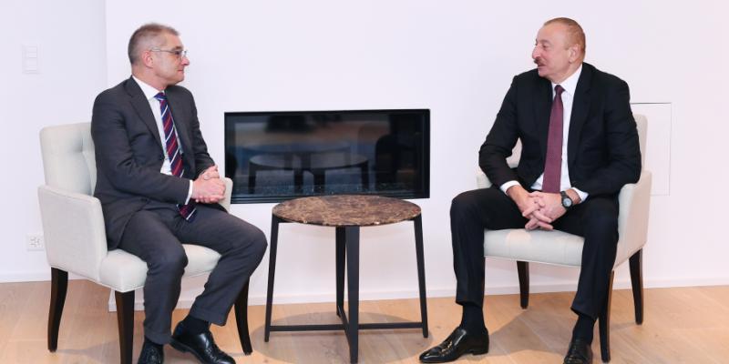 President Ilham Aliyev met with President of Procter & Gamble Europe Loic Tassel