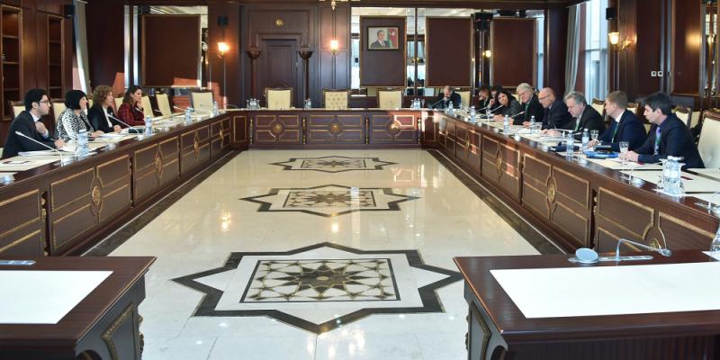 Делегация ПАСЕ побывала в Милли Меджлисе