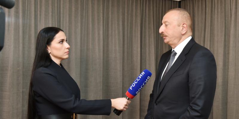 Azərbaycan Prezidenti İlham Əliyevin Rusiyanın “Rossiya-24” televiziya kanalına müsahibəsi
