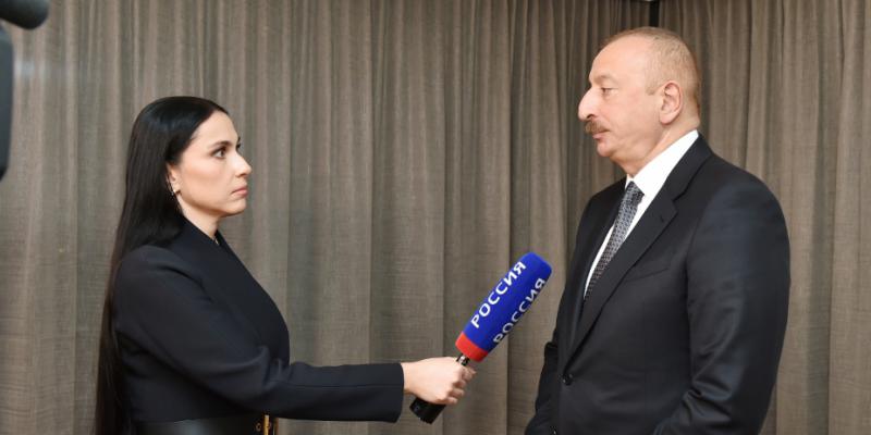 President Ilham Aliyev`s interview to Rossiya-24 TV channel