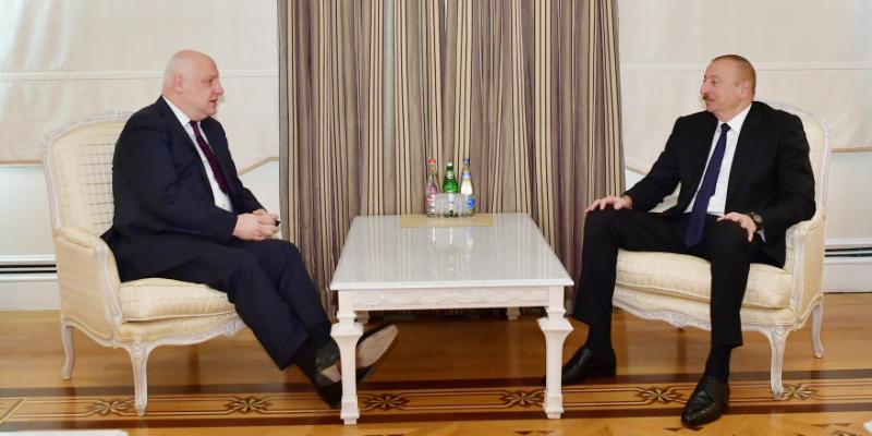 Президент Ильхам Алиев принял президента Парламентской ассамблеи ОБСЕ