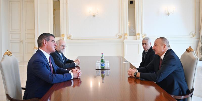 President Ilham Aliyev received president of Board of Directors of Stadler Rail AG