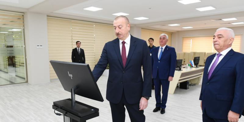Prezident İlham Əliyev “Azərenerji” ASC-nin “Dübəndi” yarımstansiyanın açılışında iştirak edib