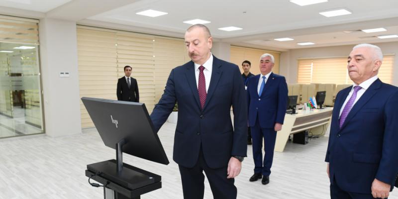 President Ilham Aliyev attended opening of Dubandi substation of AzerEnergy OJSC