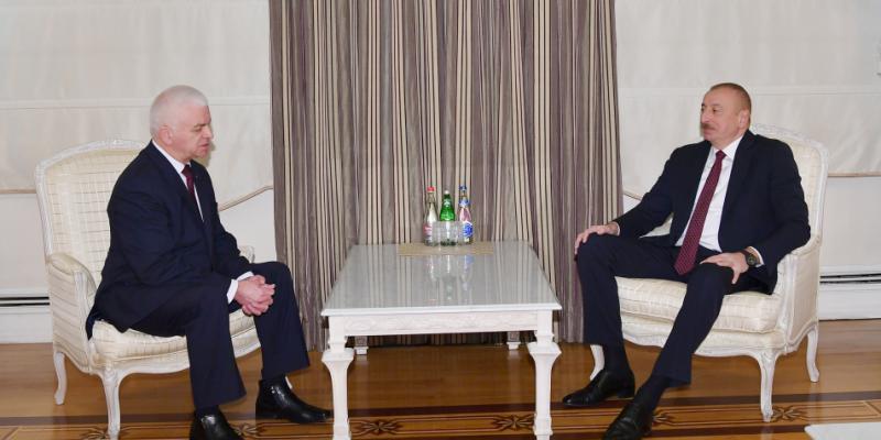 President Ilham Aliyev received head of CIS observation mission