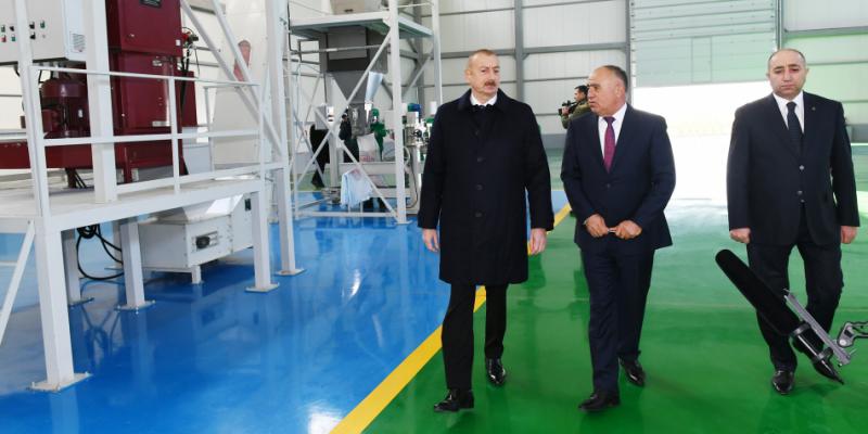 В Кюрдамире состоялось открытие агропарка ООО «Глобал Агро»