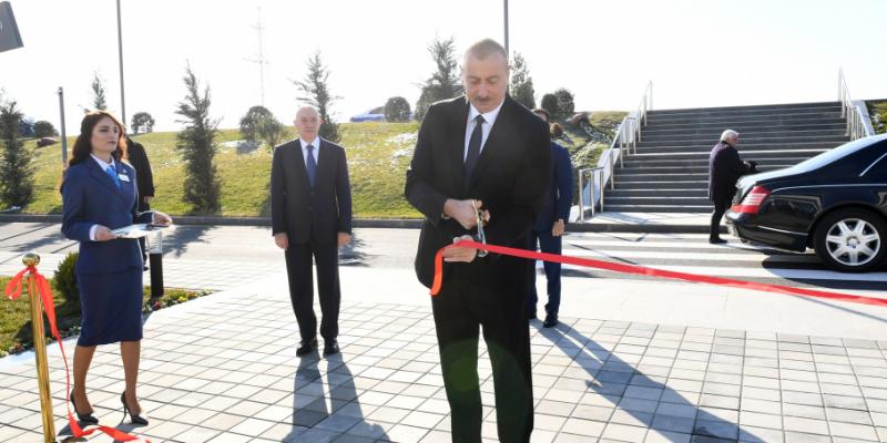 В Кюрдамире открылся центр ASAN xidmət В церемонии открытия принял участие Президент Ильхам Алиев