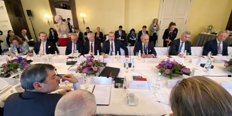 Президент Ильхам Алиев в рамках Мюнхенской конференции по безопасности принял участие в круглом столе на тему «Энергетическая безопасность»  