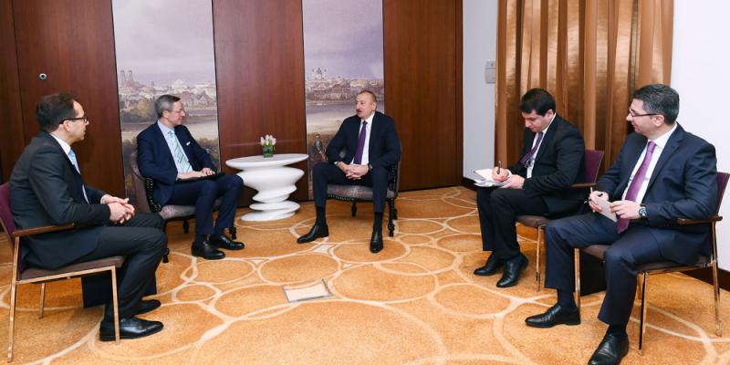 Azerbaijani President Ilham Aliyev’s visit to Germany President Ilham Aliyev met with head of South Caucasus working group of German Eastern Business Association 