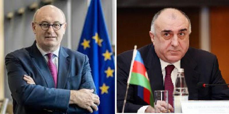 Azerbaijani FM meets European Commissioner for Trade
