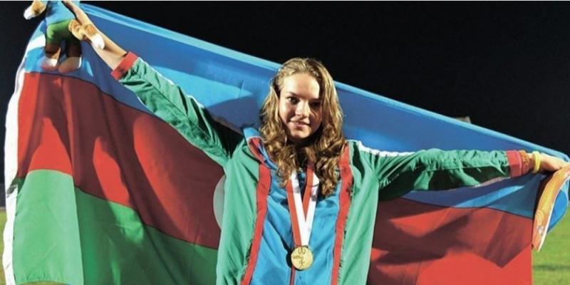 Azerbaijan`s female triple jumper grabs bronze at Istanbul Cup