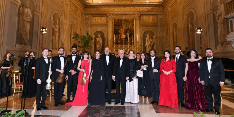 Concert program was held on opening of Year of Azerbaijani Culture in Italy