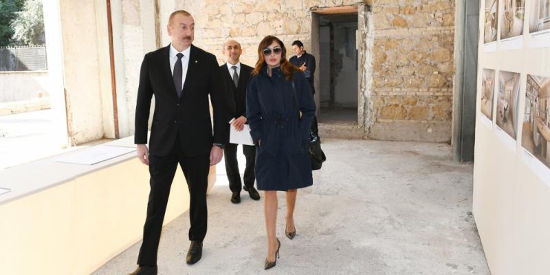 Ознакомление со зданием, предназначенным для Центра азербайджанской культуры в Риме