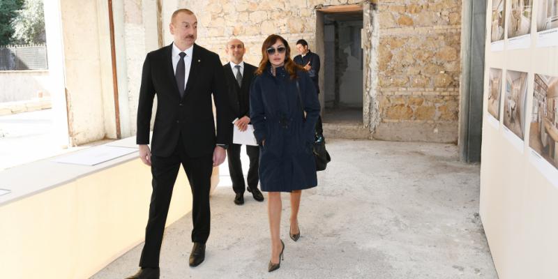 President Ilham Aliyev viewed building designed to host Azerbaijan Culture Center in Rome