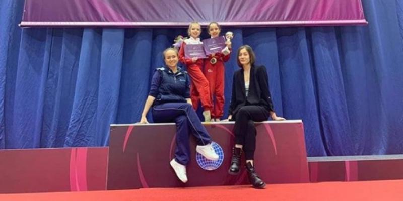 Азербайджанская гимнастка завоевала 3 золотые медали в Румынии