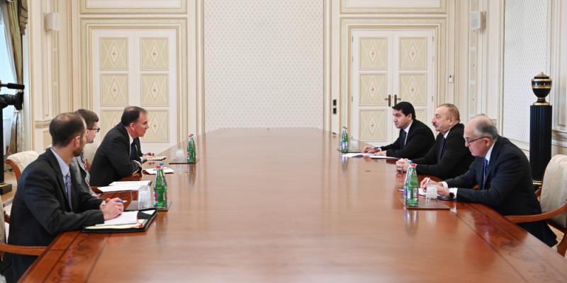 President Ilham Aliyev received US Deputy Assistant Secretary for Energy Diplomacy