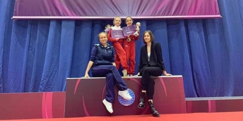 Azerbaijani gymnast wins three golds in Romania