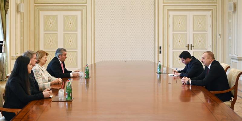 President Ilham Aliyev received delegation led by UK Prime Minister's Trade Envoy to Azerbaijan