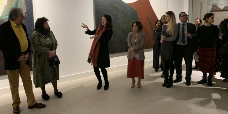 В Лондоне открылась выставка произведений азербайджанских художников