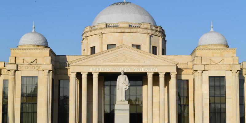 Президент Ильхам Алиев прибыл в Геранбойский район