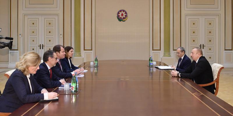 President Ilham Aliyev received delegation of European Bank for Reconstruction and Development 