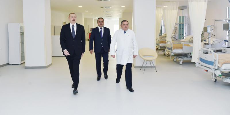 Состоялось открытие Геранбойской районной центральной больницы