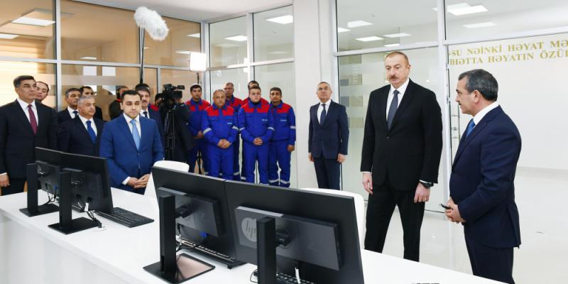 Сдан в эксплуатацию комплекс водоочистных установок «Шамкирчай»