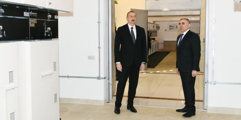 Состоялось открытие после реконструкции электрической подстанции «Агстафа»